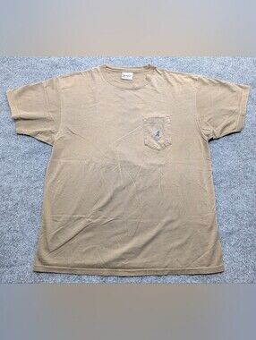 Walt Disney World MICKEY MOUSE Olive Green  Men's Pocket T-Shirt XL Vtg 90’s